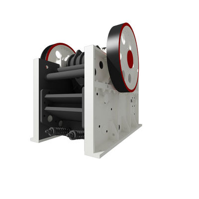 Triturador de mandíbulas durável de 100TPH para esmagamento de minérios e rochas até 320Mpa