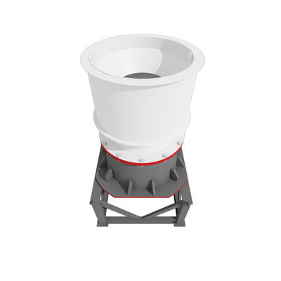 Triturador de cone de cilindro único 220KW para metalurgia de mineração