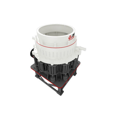 Britador de Cone 200 T/H Com Sistema de Resfriamento e Circulação de Lubrificação para Operação de Mineração