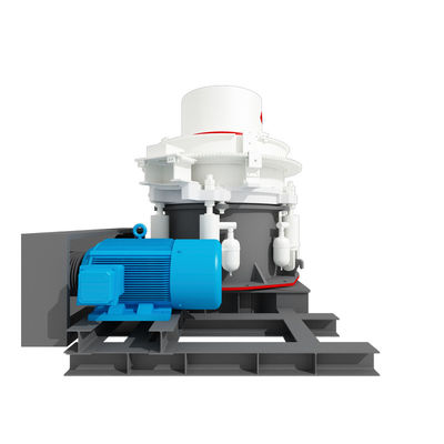 Triturador de cone de vários cilindros para mineração com sistema hidráulico de lubrificação integrado