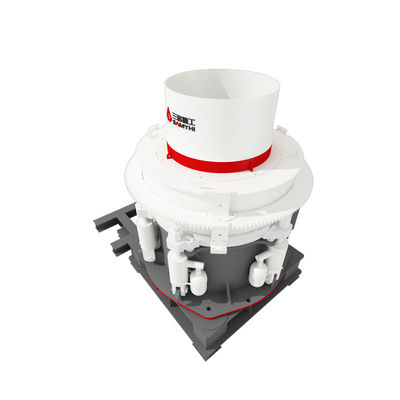 Construtor de cone de cilindros múltiplos de 210 mm com eixo fixo Design de estrutura pesada e padrão de cavidade de trituração