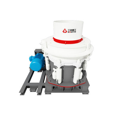 Máquina de trituração de cones hidráulicos multicilindros 255-490 t/h com cavidade de trituração laminada