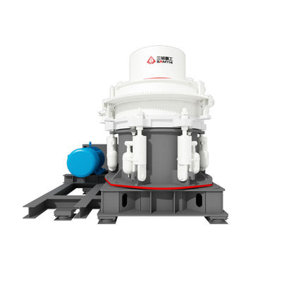 Triturador de cone de cilindros múltiplos de 210 mm com sistema hidráulico integrado