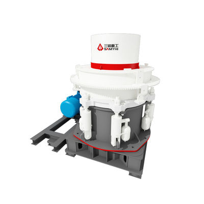 Triturador móvel multi-cilindro de cone com otimização da dinâmica de trituração laminada