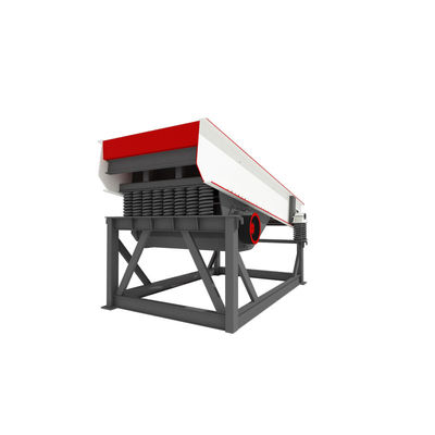 Máquina de alimentação de eixo duplo estável e durável com capacidade de 400-800T/H