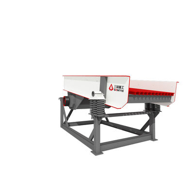 Equipamento de alimentação de eixo duplo de vibração estável para a indústria de mineração