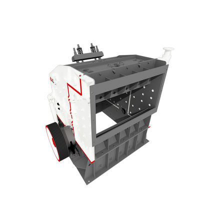 Triturador de rocha de impacto de material de fuso de 40Cr para processamento ferroviário, capacidade de 150-700 t/h