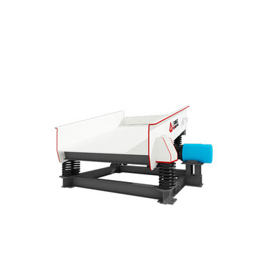 Máquina de alimentação de eixo único de estrutura simples Com capacidade de processamento de 200 T/H