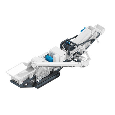 Máquina de trituração móvel de baixo consumo de energia Crawler 280KW para mineração