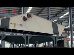 Ecrã de remoção de água de alta frequência 7.5KWX2 com grande intensidade de vibração